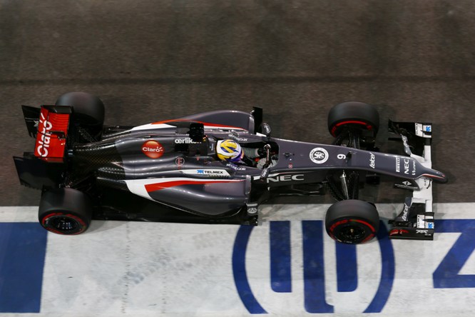 Marcus Ericsson (SWE) Sauber C33.25.11.2014.