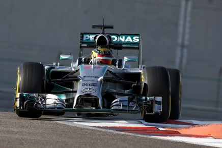 F1 Testing Abu Dhabi, UAE 25 - 26 November 2014