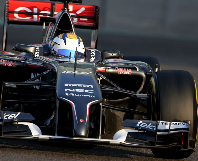 F1 Testing Abu Dhabi, UAE 25 - 26 November 2014