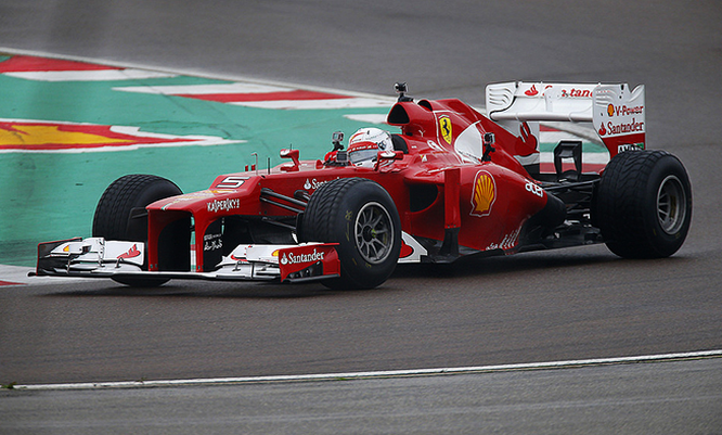 Sebastian Vettel Ferrari F 2012 Fiorano