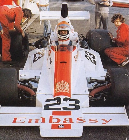 Tony Brise Embassy Hill 1975