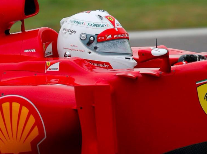 Vettel Primo giorno in Ferrari