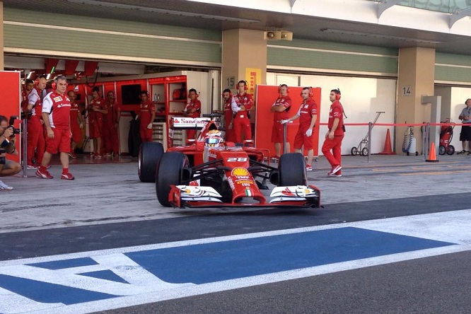 marciello ferrari test abu dhabi 2014