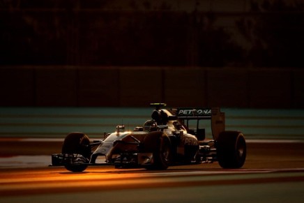 mercedes rosberg abu dhabi 2014