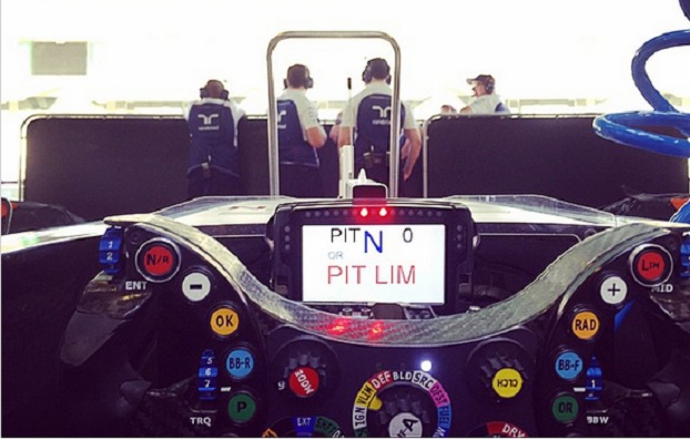 williams volante bottas test abu dhabi 2014