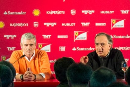 Arrivabene Marchionne Ferrari 2014