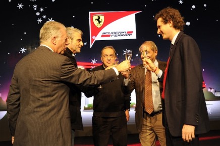 Brindisi Ferrari Maranello Natale 2014