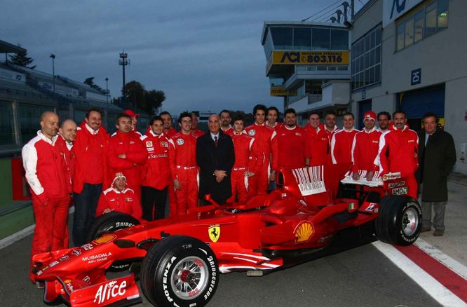 Ferrari FDA Vallelunga Sticchi Damiani Minardi