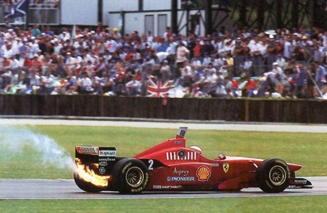 Ferrari Irvine 1996 GP Gran Bretagna