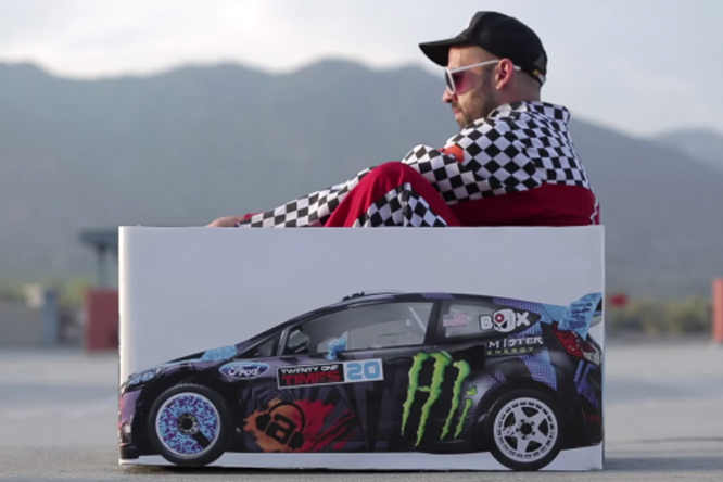 Video | Ken Block, la parodia è… in scatola!