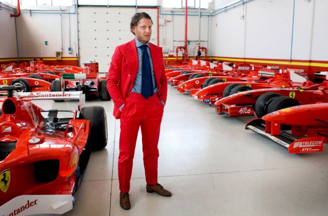 Lapo Elkann Ferrari