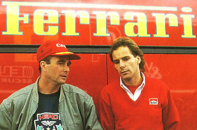 Mansell Berger Ferrari 1989