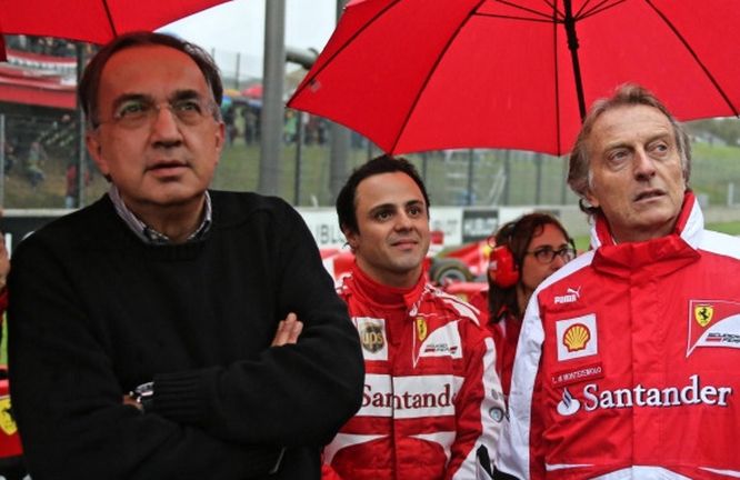 Marchionne Massa  Montezemolo Ferrari