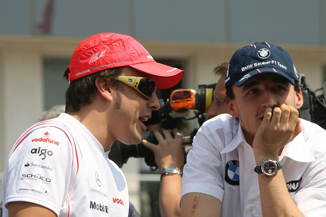 Kubica: “Io e Alonso in Ferrari avremmo lavorato bene insieme”