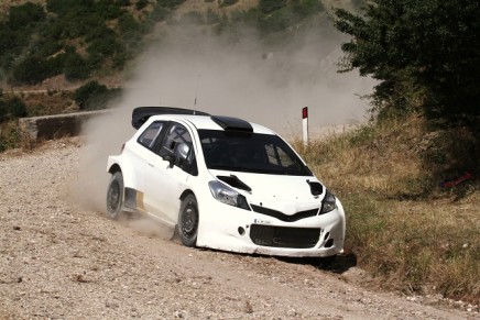 Test Toyota Yaris Wrc Tergu (ITA) 24-06-2014