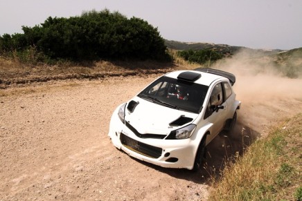 Test Toyota Yaris Wrc Tergu (ITA) 24-06-2014