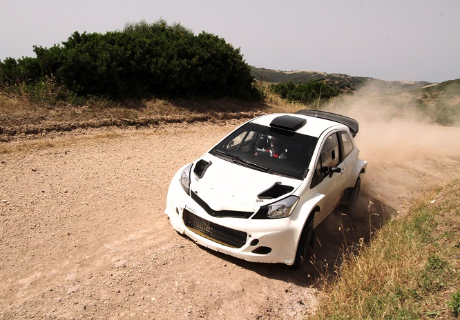 Test Toyota Yaris Wrc Tergu (ITA) 24-06-2014