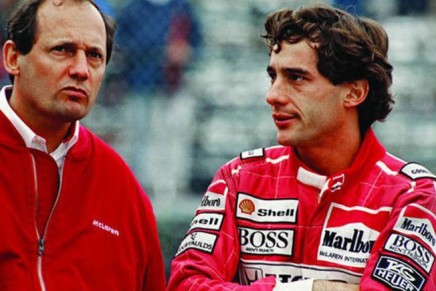 Ron Dennis Ayrton Senna