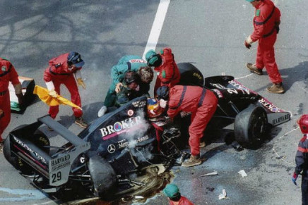 Wendlinger incidente Monaco 1994