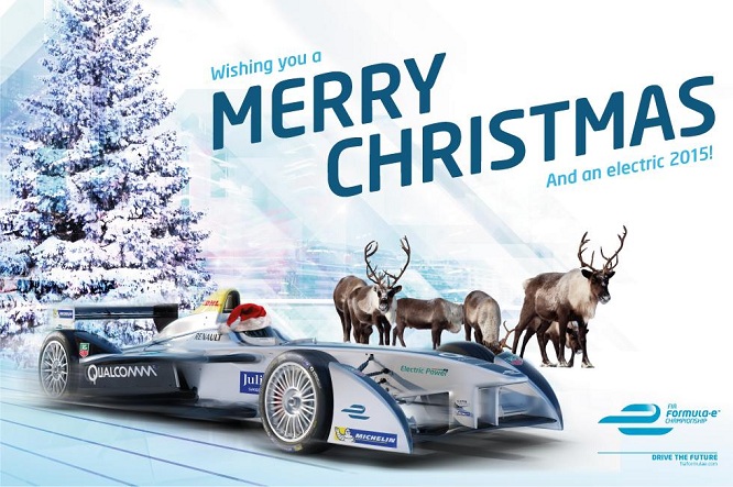 Gli auguri di Agag e della Formula E per un “elettrico” 2015