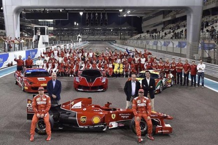 ferrari finali mondiali abu dhabi 2014