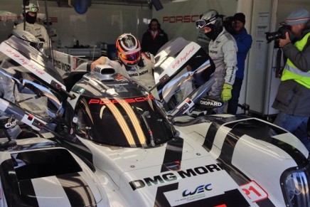 test hulkenberg porsche 2 2014