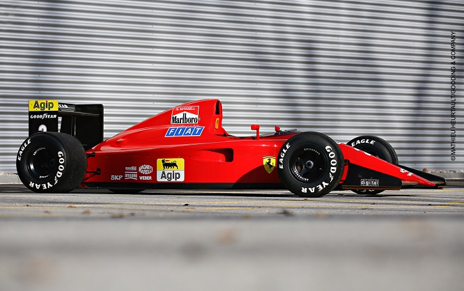 Ferrari: venduta all’asta la 641/2 F1 con cui gareggiò Mansell
