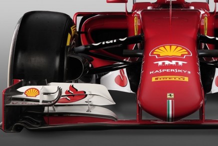 Ferrari SF15-T sospensione anteriore