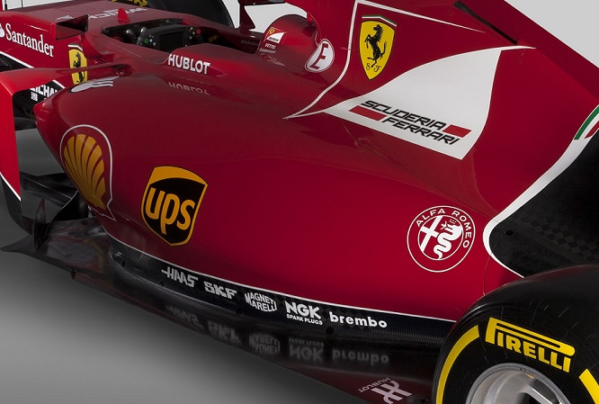 Ferrari SF15-T vista 3-4 posteriore