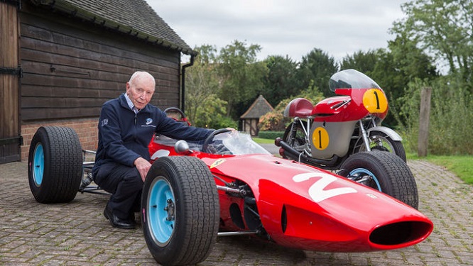 John Surtees campione iridato auto e moto