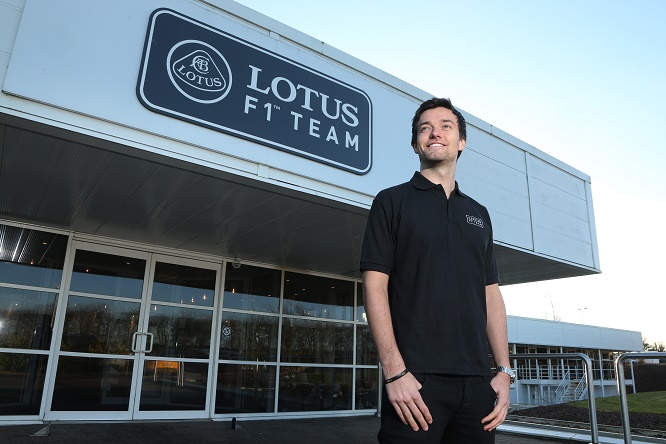 Jolyon Palmer Lotus Enstone 2015