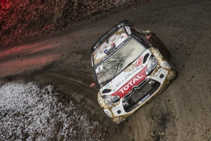 Loeb Citroen 2015 Monte Carlo