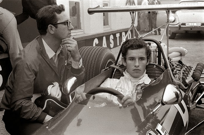 Mauro Forghieri Ickx Nurburgring 1968