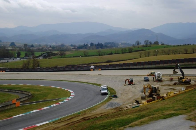 Mugello lavori alla Bucine 2015