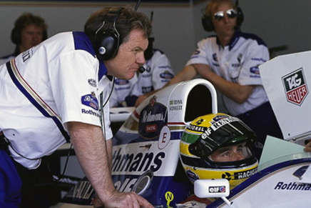 Patrick Head Ayrton Senna Williams