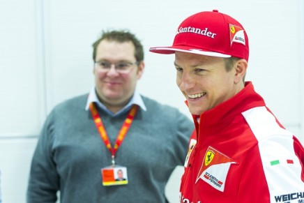 Raikkonen Maranello 2015