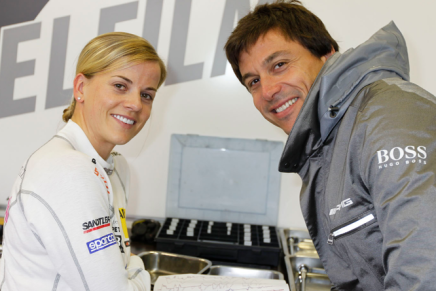 Susie Toto Wolff 2012