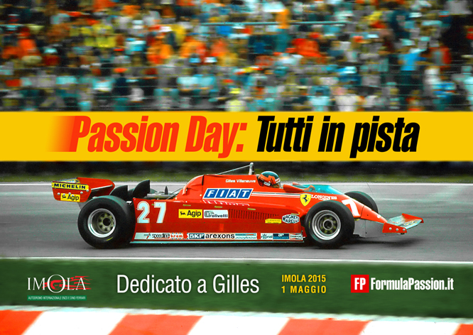 Passion Day, Imola 1 maggio 2015: Dedicato a Gilles