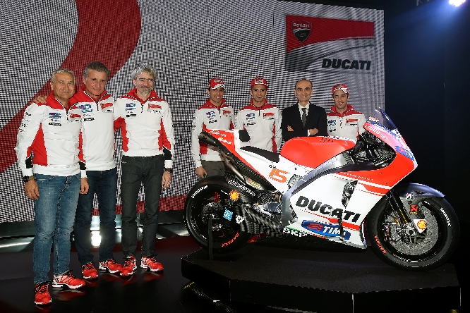 MotoGP | Presentata la Ducati Desmosedici GP15