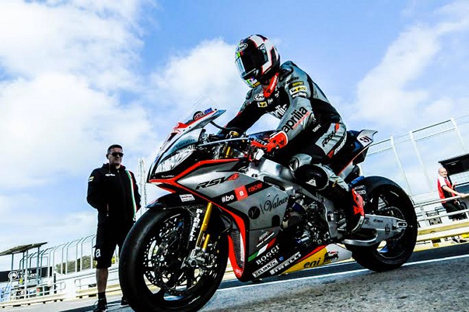 Haslam Aprilia  Phillip Island 2015