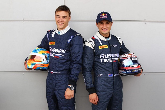 Mitch Evans Artem Markelov Russian Time 2015