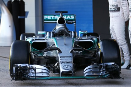 The Mercedes AMG F1 W06 is unveiled.01.02.2015.