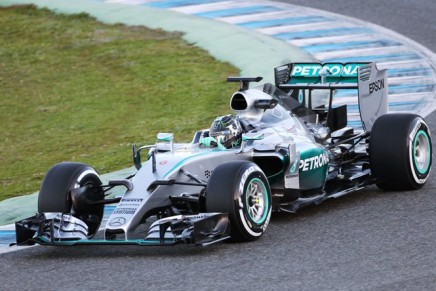 Nico Rosberg (GER) Mercedes AMG F1 W06.01.02.2015.