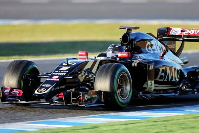 Romain Grosjean (FRA) Lotus F1 E23.04.02.2015.