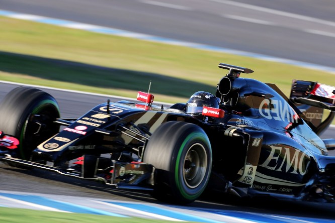 Romain Grosjean (FRA) Lotus F1 E23. 04.02.2015.