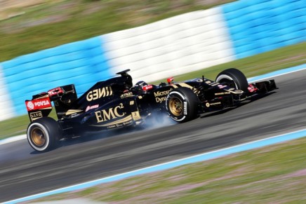 Romain Grosjean (FRA) Lotus F1 E23. 04.02.2015.