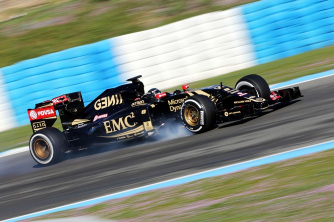 Romain Grosjean (FRA) Lotus F1 E23.04.02.2015.