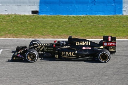 Romain Grosjean (FRA) Lotus F1 E23.04.02.2015.