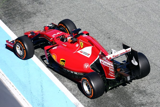 Kimi Raikkonen (FIN) Ferrari SF15-T.04.02.2015.