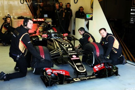 Romain Grosjean (FRA) Lotus F1 E23. 04.02.2015.